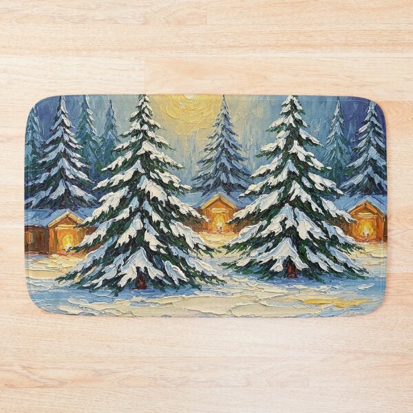 Item preview, Snow-covered fir trees designed and sold by LilithsDesires.
