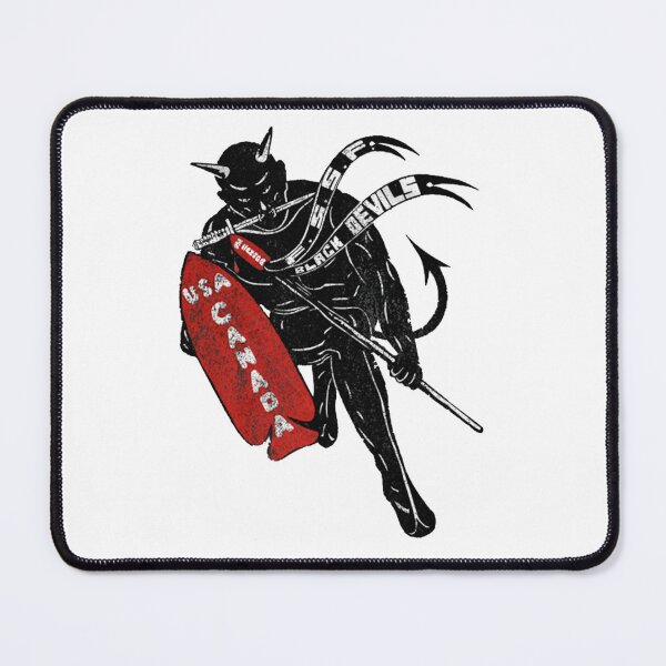 Item preview, The Devil's Brigade (Black Devils) Vintage Hockey Devils designed and sold by Jaya-naLattore.