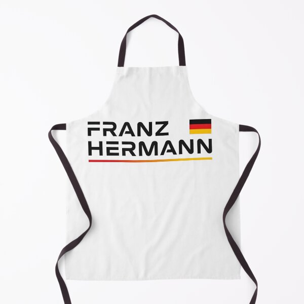 Item preview, Franz Hermann F1 Graphic - Bold Text with German Flag | Motorsport Design designed and sold by Studio F1Grid.