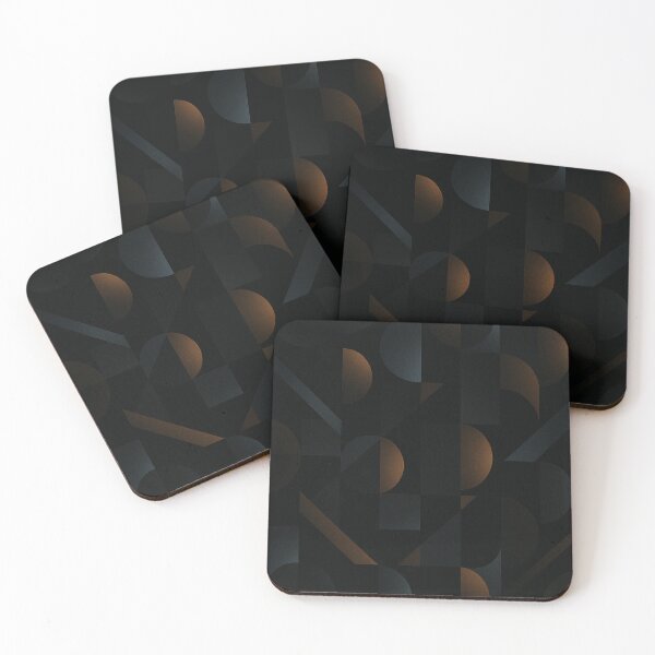 Item preview, Nocturne Geometry – Dark Modern Abstraction designed and sold by Zenvo.