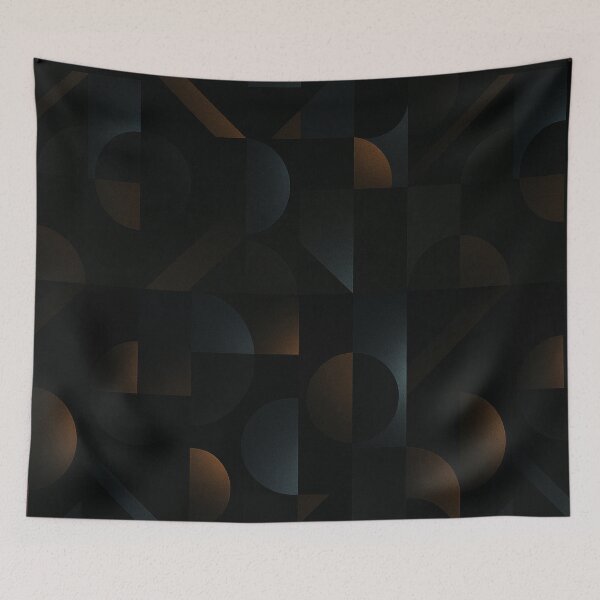 Item preview, Nocturne Geometry – Dark Modern Abstraction designed and sold by Zenvo.