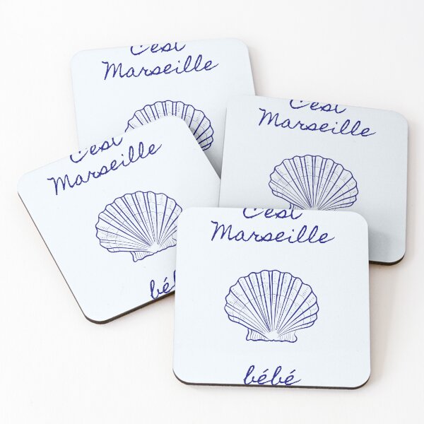 Item preview, C'est Marseille Bébé - City Poster designed and sold by Aesthetically yours.