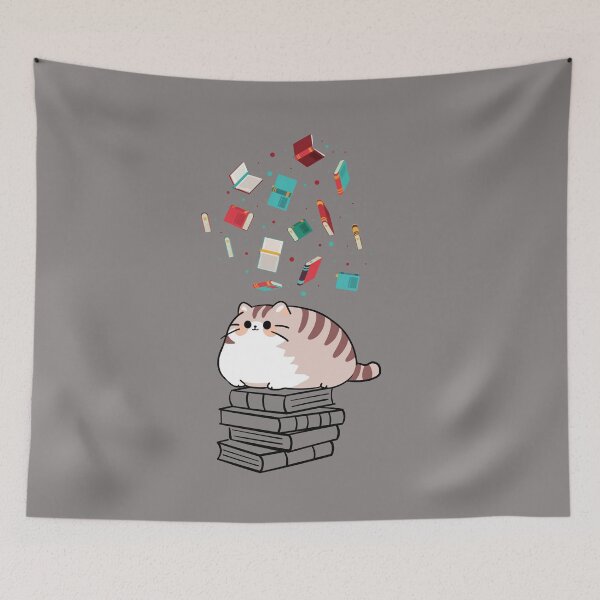 Item preview, Cat Book Slaves designed and sold by MarcelooArt.