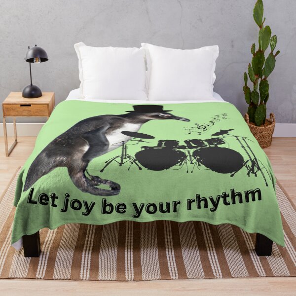 Item preview, Penguin on the drums – Let joy be your rhythm | Fun music design designed and sold by Katja LebenFreude.