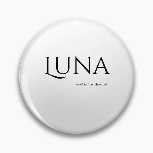 Item preview, Luna – Minimalist Name Art | Small Light, Endless Calm designed and sold by baskamade.