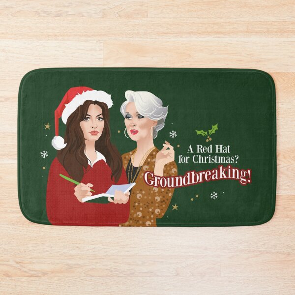 Item preview, A red hat for Christmas? Groundbreaking! designed and sold by AleMogolloArt.