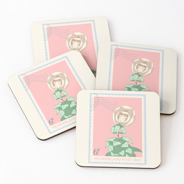 Item preview, Wonderland Post Stamp designed and sold by heitkagirls.