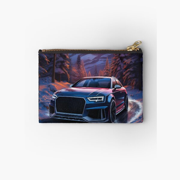 Item preview, Sports Wagon Car Racing Through Snowy Mountain Forest designed and sold by RevUpDesign.