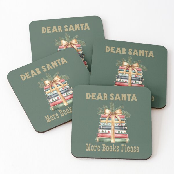Item preview,   Love books, All booked for Christmas,  Reading Christmas Club, designed and sold by KolorellaS.