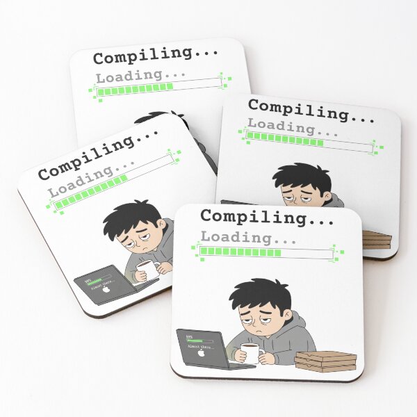 Item preview, Coder Collection - Funny Tired Developer Humor designed and sold by MrAI-Store.
