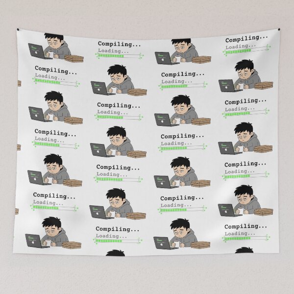 Item preview, Coder Collection - Funny Tired Developer Humor designed and sold by MrAI-Store.