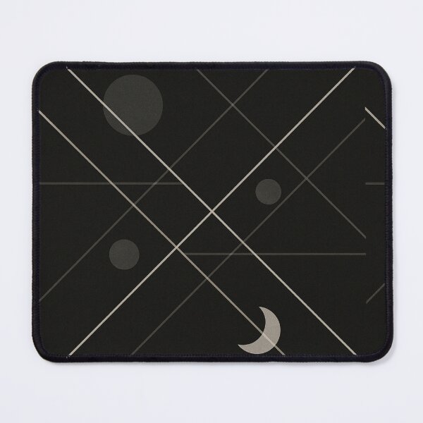 Item preview, Lunar Lines – Minimal Cosmic Geometry designed and sold by Zenvo.