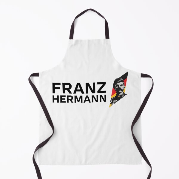 Item preview, Franz Hermann F1 Art - Illustrated Portrait with German Flag Burst | Motorsport Design designed and sold by Studio F1Grid.