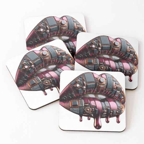Item preview, Perfect robotic lips, for robotics lovers, design for gifting on t-shirts designed and sold by PILARMONTY.