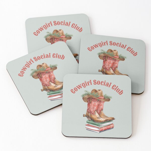 Item preview, Love books, All booked for Christmas,  Cowgirl Reading Christmas Club, Cowgirl Social Club designed and sold by KolorellaS.
