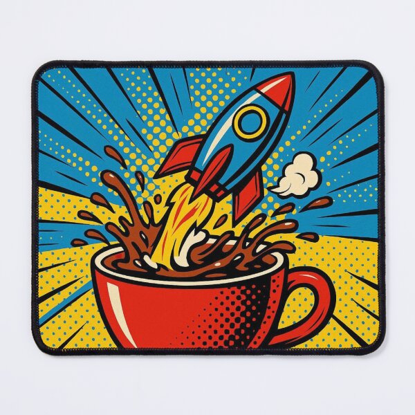 Item preview, Coffee and rocket designed and sold by Dogandesighn.