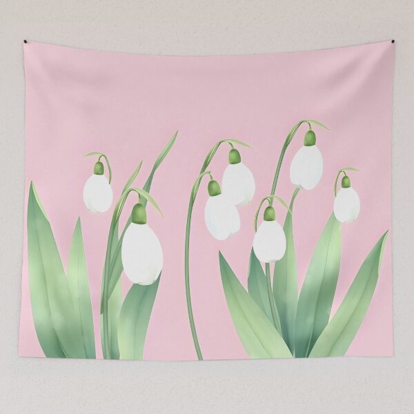 Item preview, Snow Drop Flower  designed and sold by GraphicsClub.