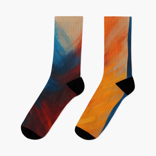 Item preview, Fire & Tide – Dynamic Color Brushstorm designed and sold by Zenvo.