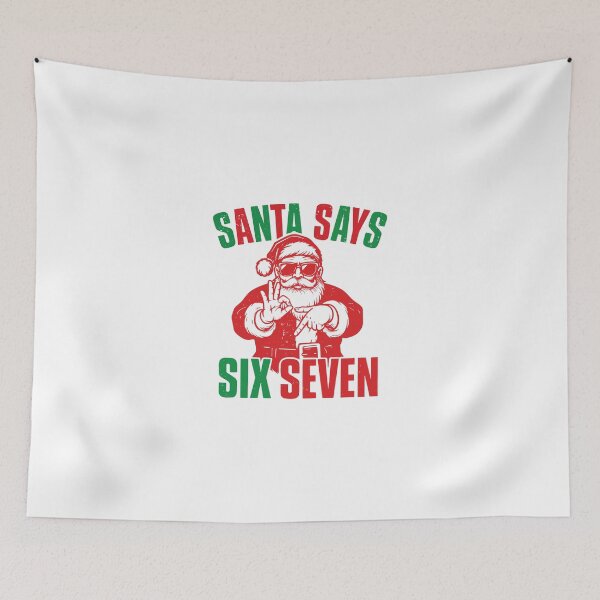 Item preview, Santa Six Seven 67 Trend Christmas designed and sold by NicowrmSArt.