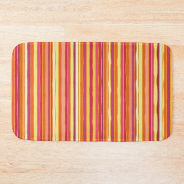Item preview, Hot Vacation Stripes | Hot Tropics| Vibrant Multi-Colour designed and sold by Annette Chabidon Studio.