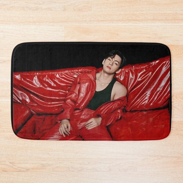 Item preview, Taehyung lying on sofa TAE TAE CGV BTS designed and sold by loveiscosmic.