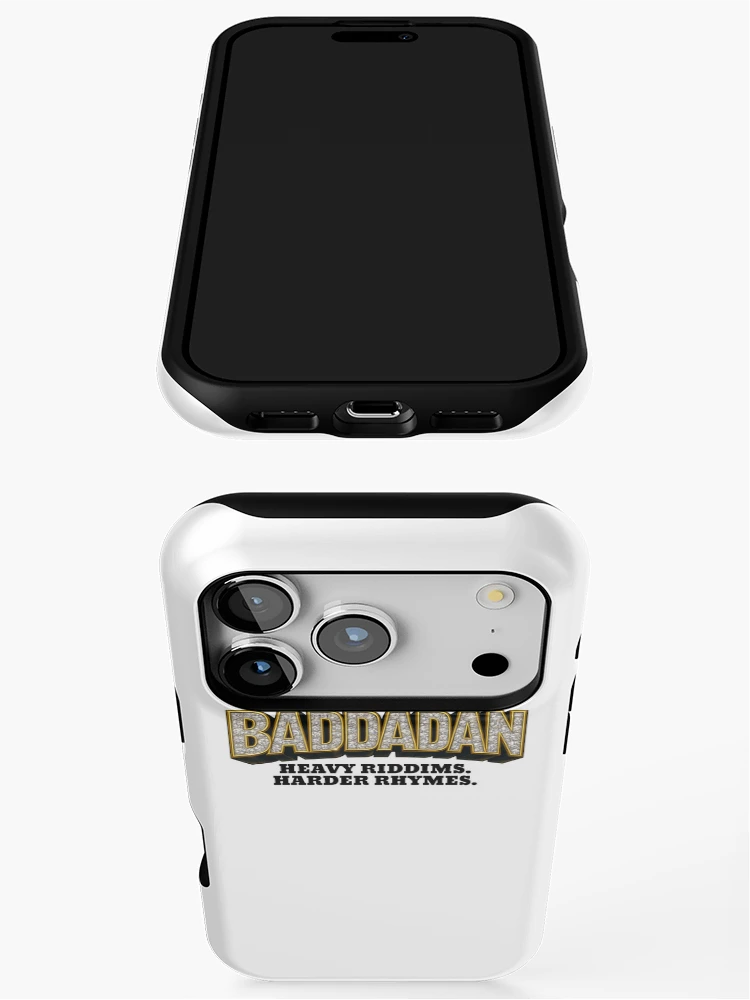 Thumbnail 3 of 4, iPhone Case, HEAVY RIDDIMS. HARDER RHYMES. designed and sold by RICK-TURNER.