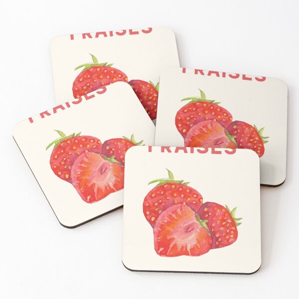 Item preview, Fraises / Strawberries Poster - Marché Parisien designed and sold by Aesthetically yours.