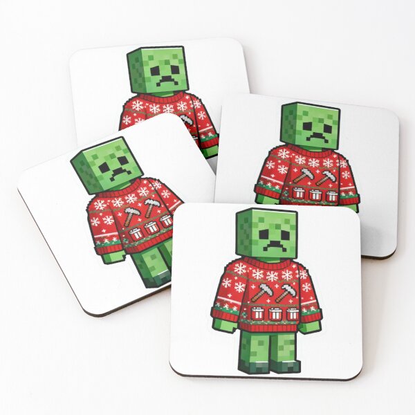 Item preview, Ugly sweater | Sad creeper designed and sold by Pandora´s Box.