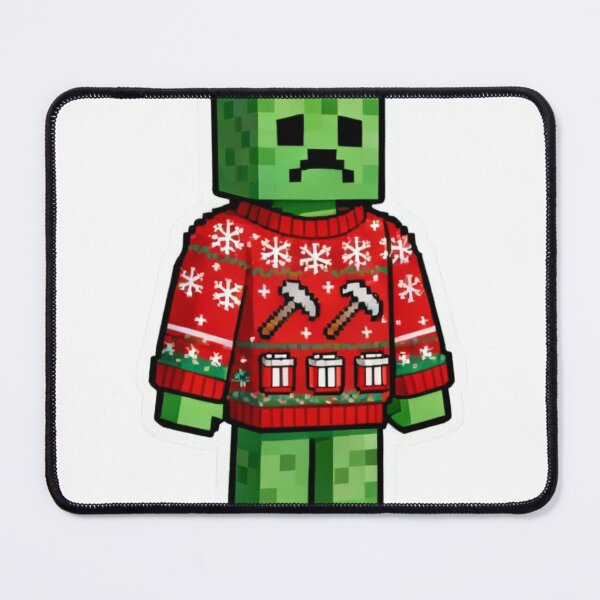 Item preview, Ugly sweater | Sad creeper designed and sold by Pandora´s Box.