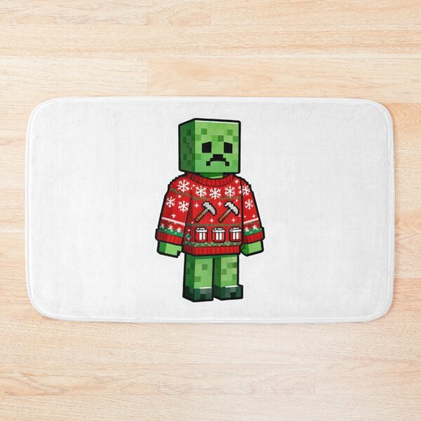 Item preview, Ugly sweater | Sad creeper designed and sold by Pandora´s Box.