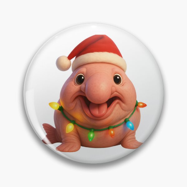 Item preview, Christmas Blobfish designed and sold by Sillytoe.