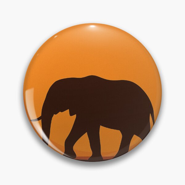 Item preview, Elephant Wisdom Silhouette Bold Sunset Identity designed and sold by SavannaStrikes.