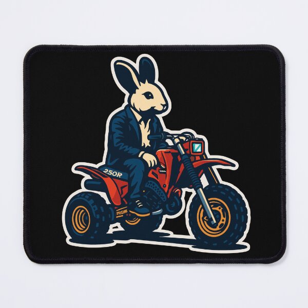 Item preview, ATC 250R RABBIT designed and sold by Adorable Badass.