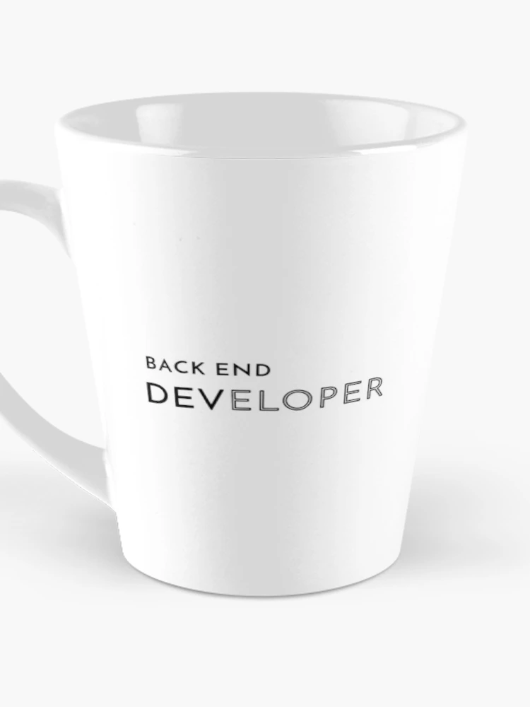 Thumbnail 3 of 4, Coffee Mug, Back End Developer (Inverted) designed and sold by developer-gifts.