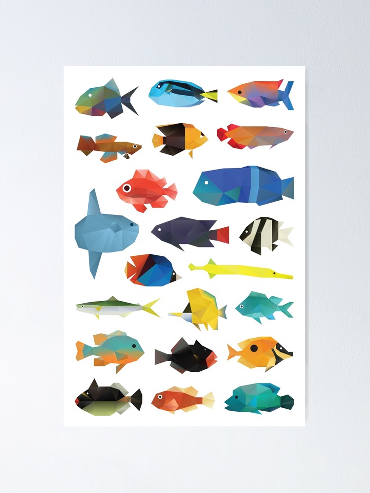 Tropical Fish chart | Poster