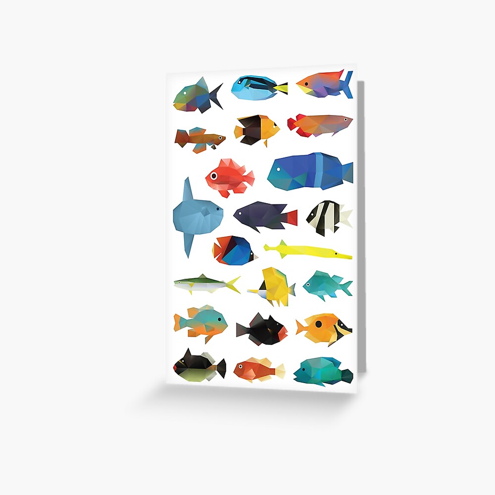 Tropical Fish chart Poster for Sale by polymolystudio