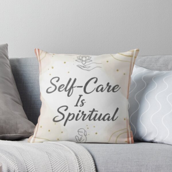 Item preview, Self-Care Is Spiritual – Holistic Wellness Quote designed and sold by glowstateco.