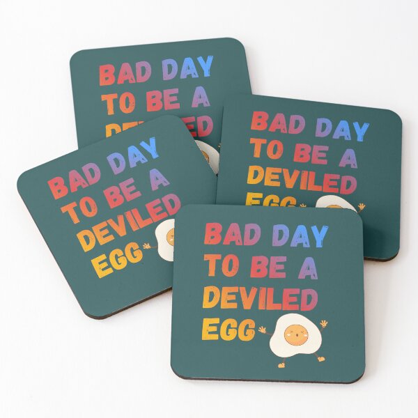 Item preview, Bad Day to Be a Deviled Egg designed and sold by Tom-Apex-Art.