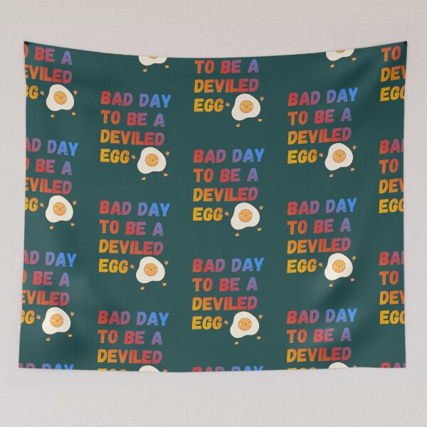 Item preview, Bad Day to Be a Deviled Egg designed and sold by Tom-Apex-Art.