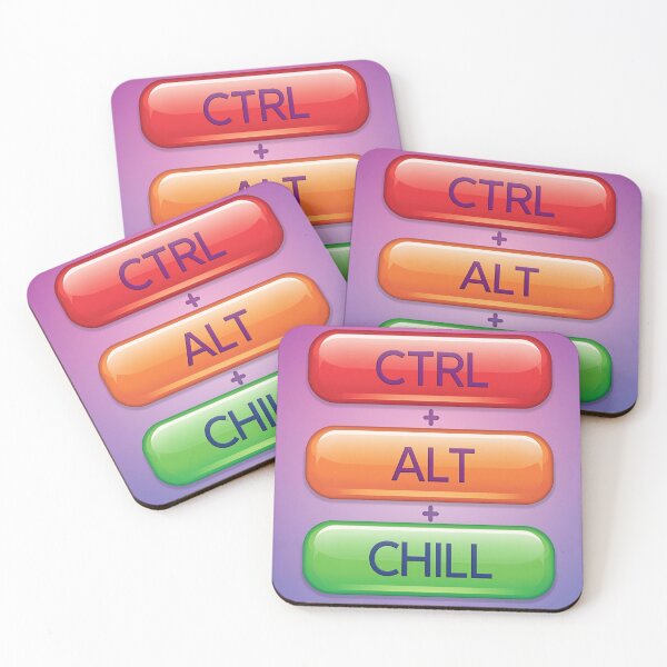Item preview, Ctrl+Alt+Chill. designed and sold by LegacyWave.