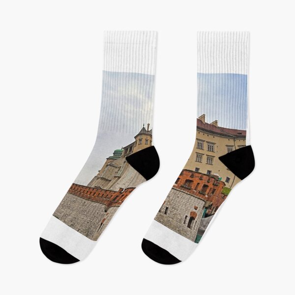 Item preview, Wawel Castle bastion walls and old buildings in Krakow, Poland designed and sold by goceris.