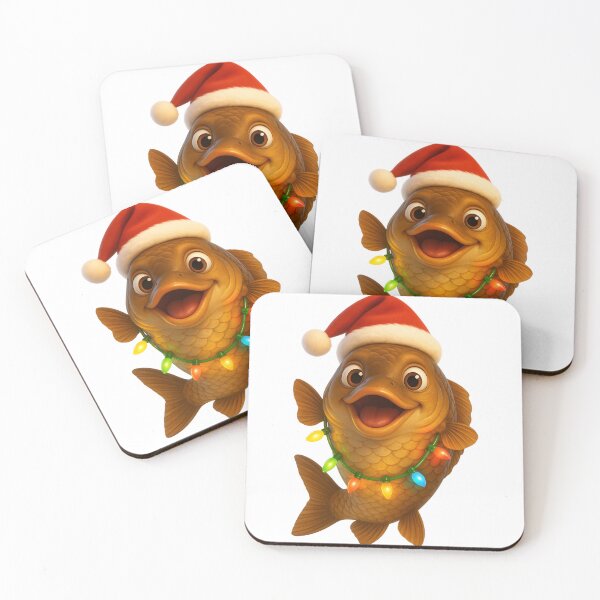 Item preview, Christmas Carp designed and sold by Sillytoe.