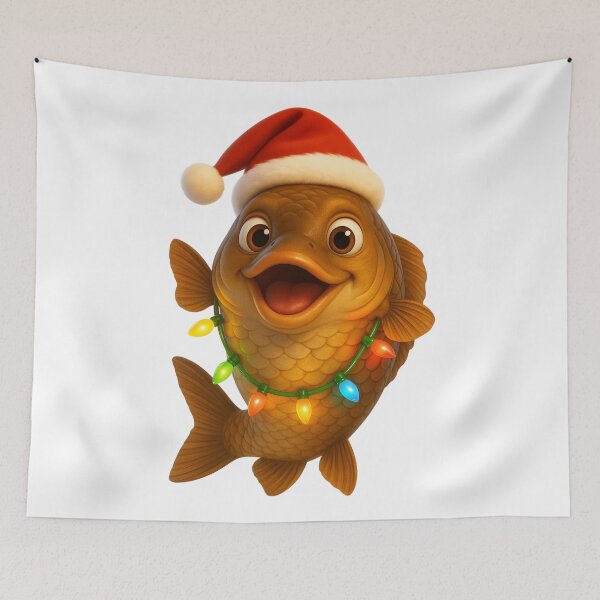 Item preview, Christmas Carp designed and sold by Sillytoe.