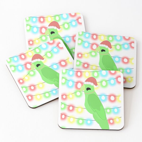 Item preview, Christmas parrot designed and sold by Apple-And-Fig.