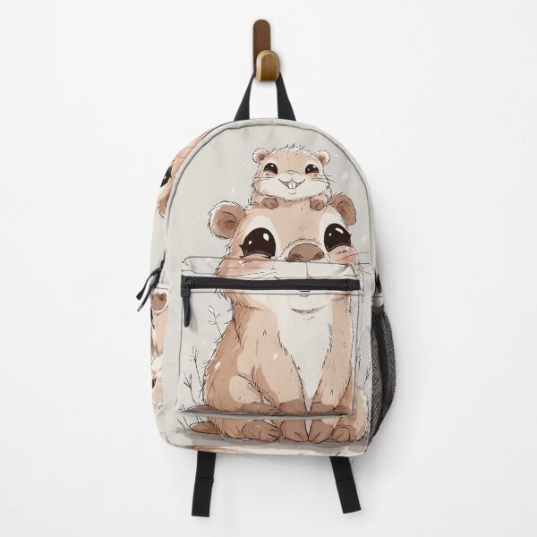 Item preview, Illustration of a kitten sitting on a calm hippo's head. designed and sold by Piotrek0001.