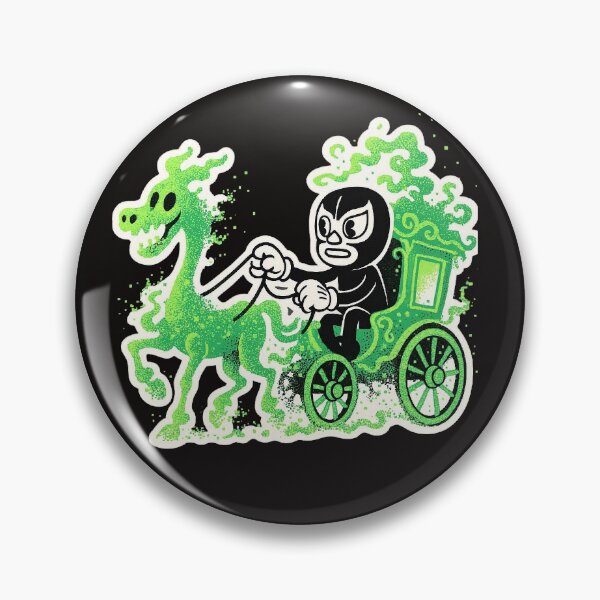 Item preview, Lucha-Lux Ghostride: Masked & Gallopin’ with the Phantom Stallion of Fame   designed and sold by Print Fiction.
