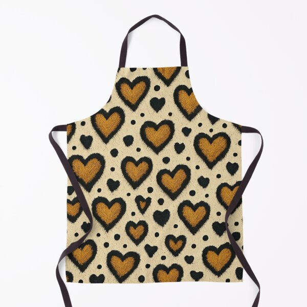 Item preview, Heart Leopard Print Pattern – Cute Furry Hearts Cheetah Style Design designed and sold by LumiConcept.