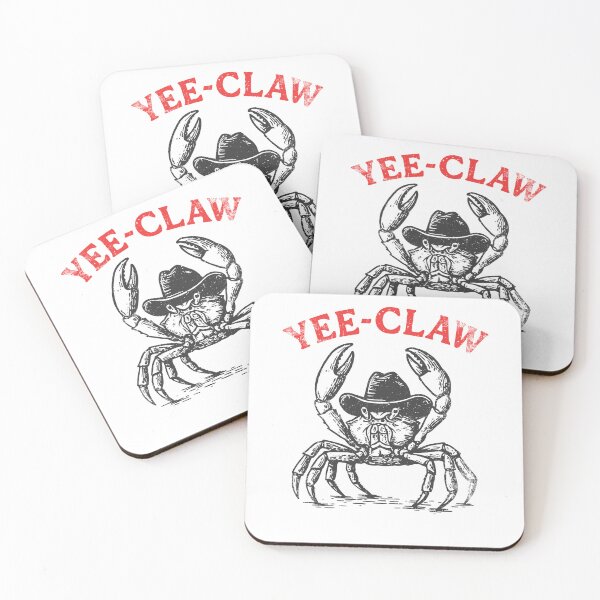 Item preview, Yee Claw! Vintage Cowboy Crab Tee – Funny Western Seafood Shirt designed and sold by TeeByDesignsCo®.