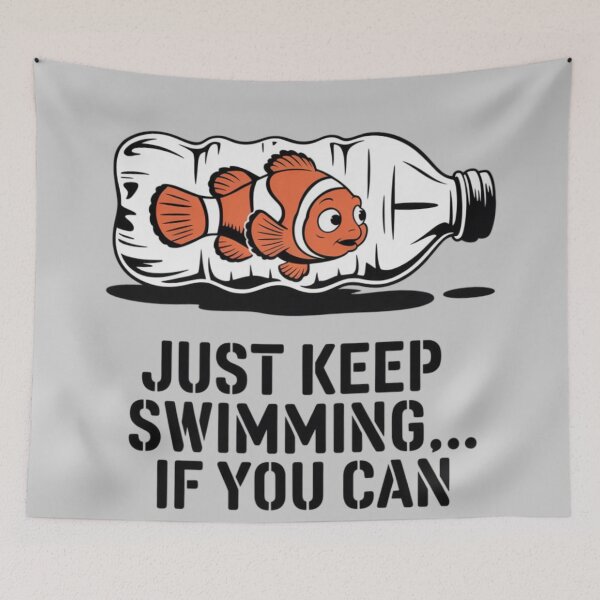 Item preview, Finding Nemo - Just keep swimming... if you can designed and sold by 123ks.