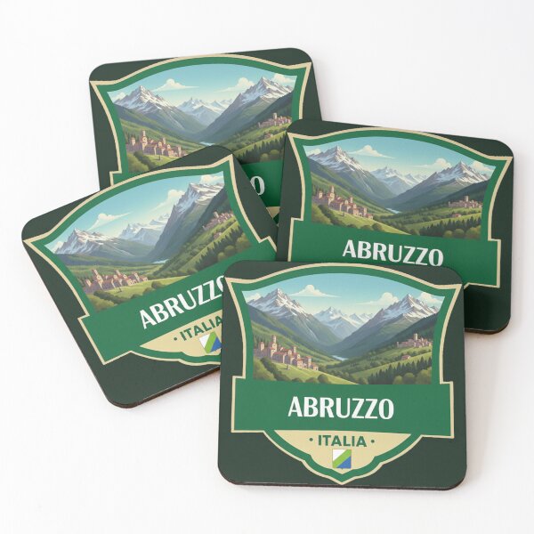 Aperçu de l'œuvre emblème des Abruzzes, Italie créée et vendue par Cascio311.